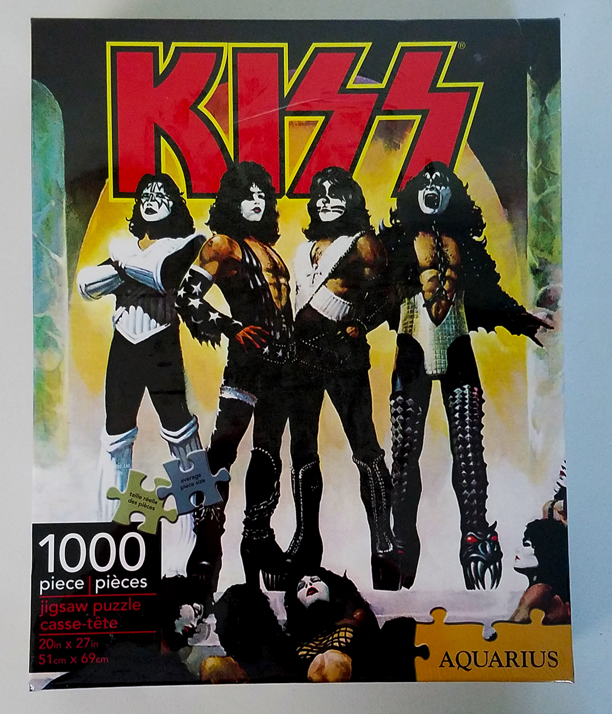 KISS Love Gun 1000 Piece Jigsaw Puzzle - KISS Addiction