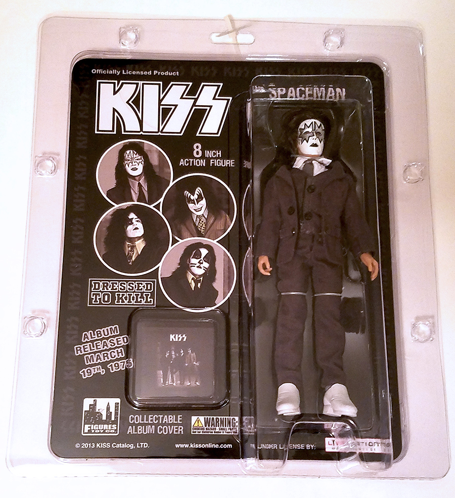 KISS Dressed to Kill Spaceman 8-Inch Action Figure - KISS Addiction