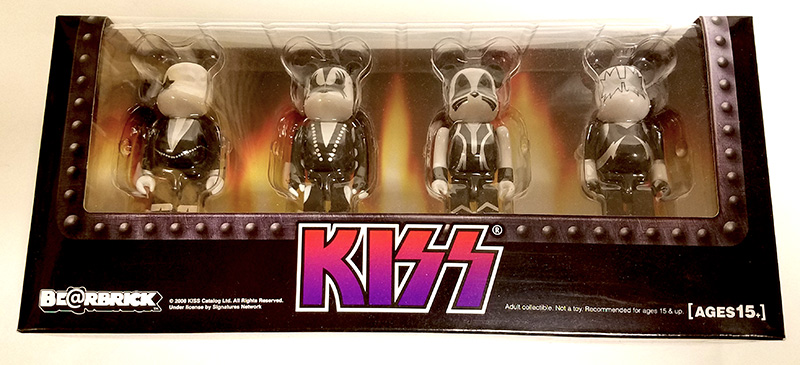 KISS Medicom BearBrick 4-Pack – KISS Addiction