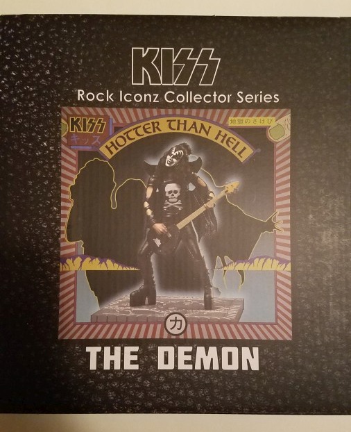 KnuckleBonz Rock Iconz – KISS Hotter Than Hell Demon Statue – KISS