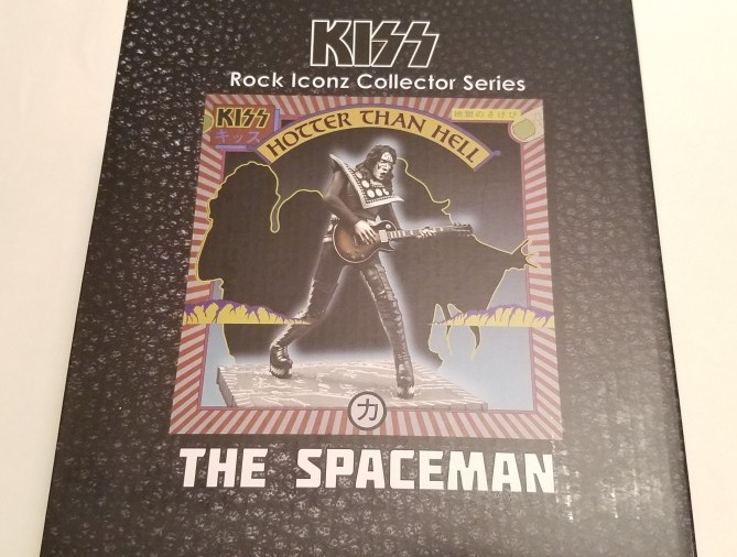 KnuckleBonz Rock Iconz - KISS Hotter Than Hell Spaceman Statue
