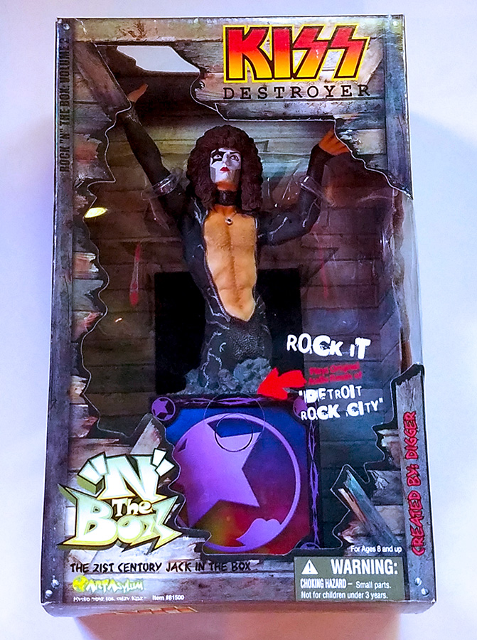 フィギュア Art Asylum KISS DESTROYER N The Box