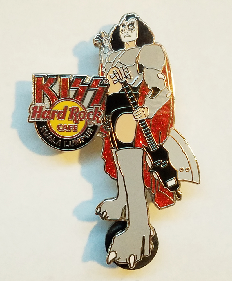 Hard Rock Cafe Kuala Lumpur Gene Simmons Pin Limited Edition
