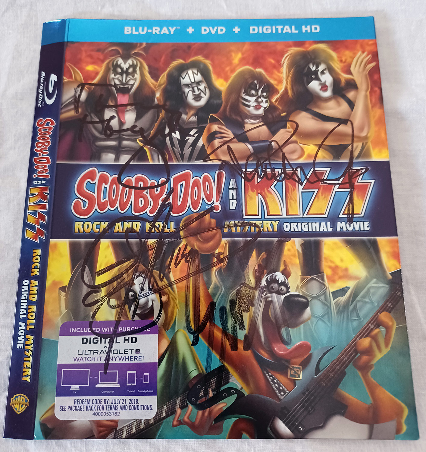 Scooby-Doo! And KISS: Rock and Roll Mystery DVD Sleeve
