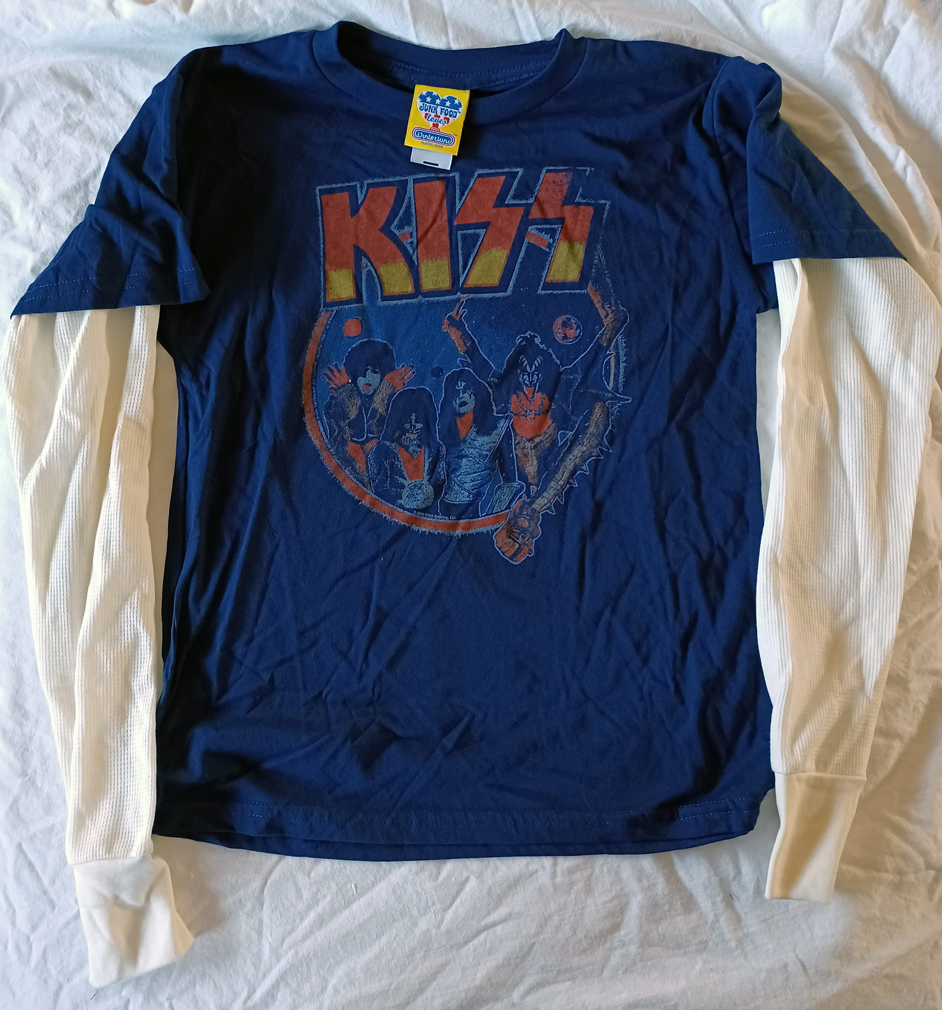 Kids' KISS Outta This World long-sleeve thermal shirt – S-XL