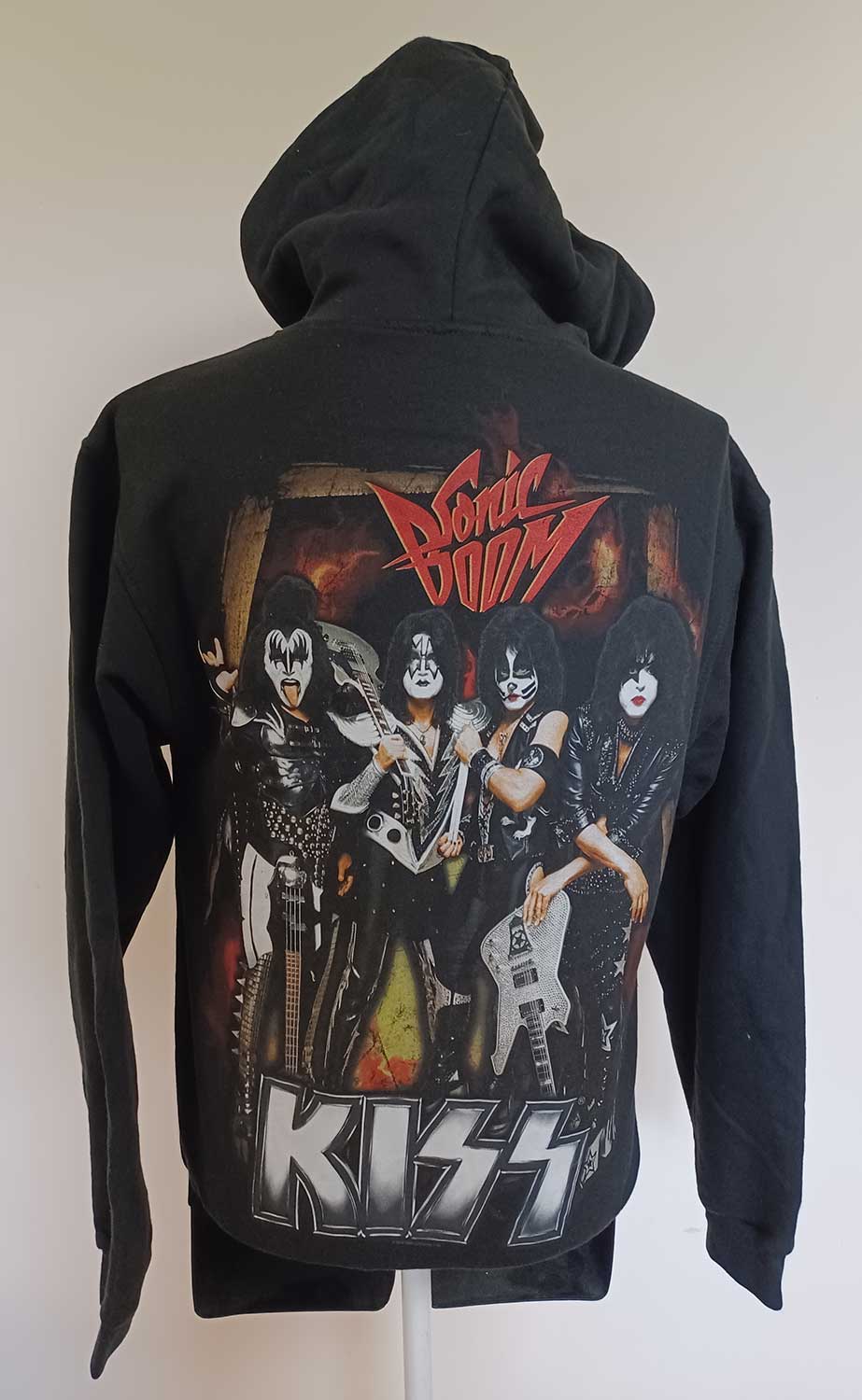 KISS Sonic Boom zipper hoodie sweatshirt - S - KISS Addiction